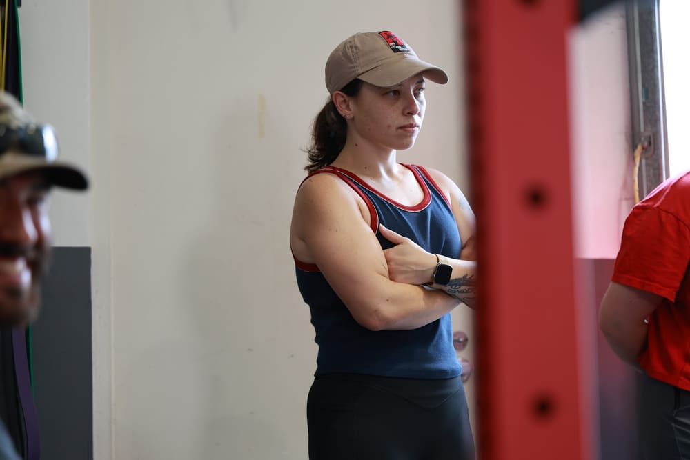 Hands-on personal training instruction at NPTI